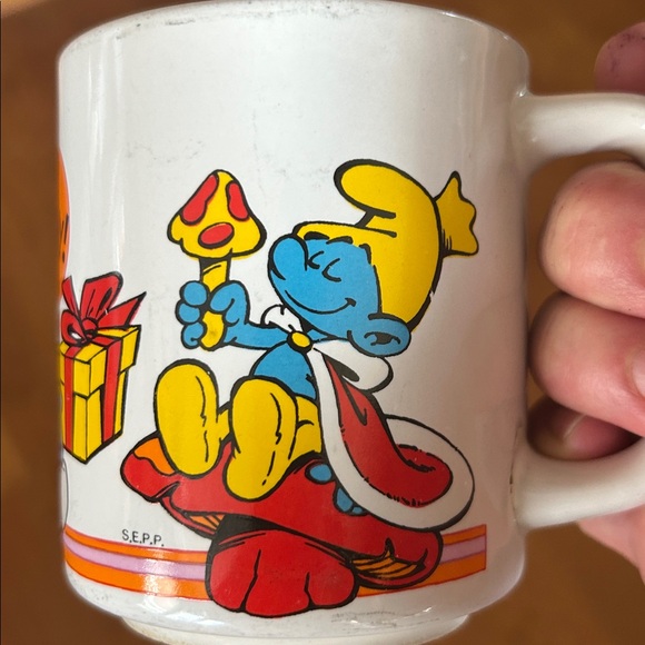 Smurf Mug - Picture 2 of 9